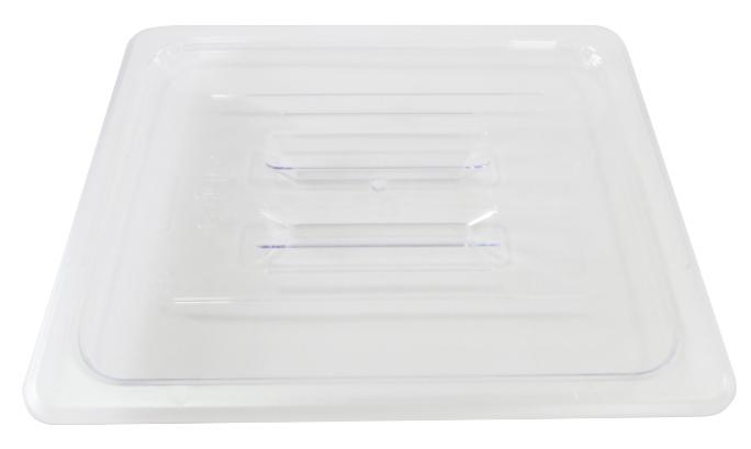 Polycarbonate Half-size Clear Solid Cover for Food Pan